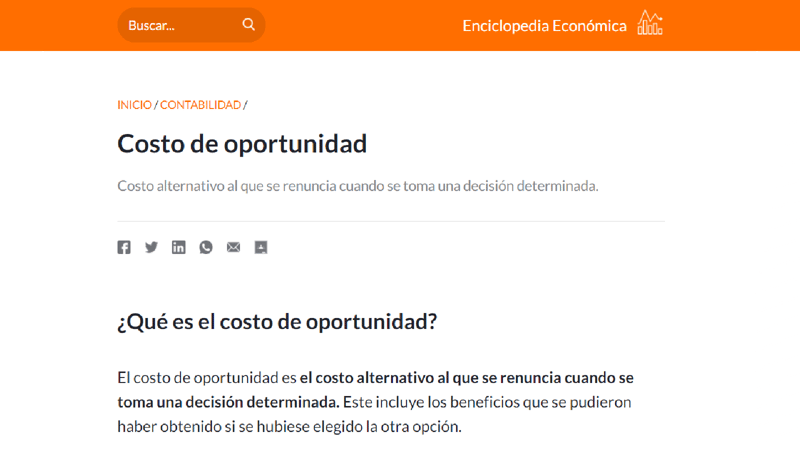 Ejemplo de contenidos que replican conceptos cuadrados
